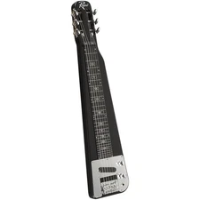 Rogue RLS-1 Lap Steel Guitar with Stand and Gig Bag Metallic Black