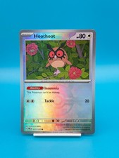 Hoothoot (Poke Ball Pattern) 077/131 Common Prismatic Evolutions Pokemon Holo LP