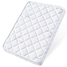 Pack and Play Mattress 38" x 26" Premium Knitted Fabric Safety Reinforced Pl...