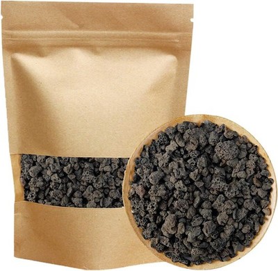 TOYPOPOR 2.2LB Lava Rock Soil for Succulents Cacti Pure Volcanic Rock