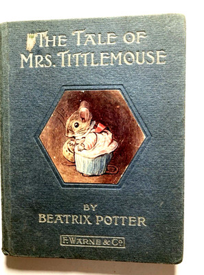 Vintage Beatrix Potter The Tale of Mrs Tittlemouse 1910 Frederick Warne HB