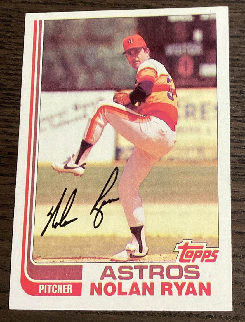 1982 Topps - Nolan Ryan #90 Houston Astros