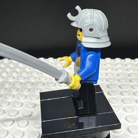 Lego Blue Young Samurai Ninja Minifigure 6093 4805 6083 6088 6089 (cas055)