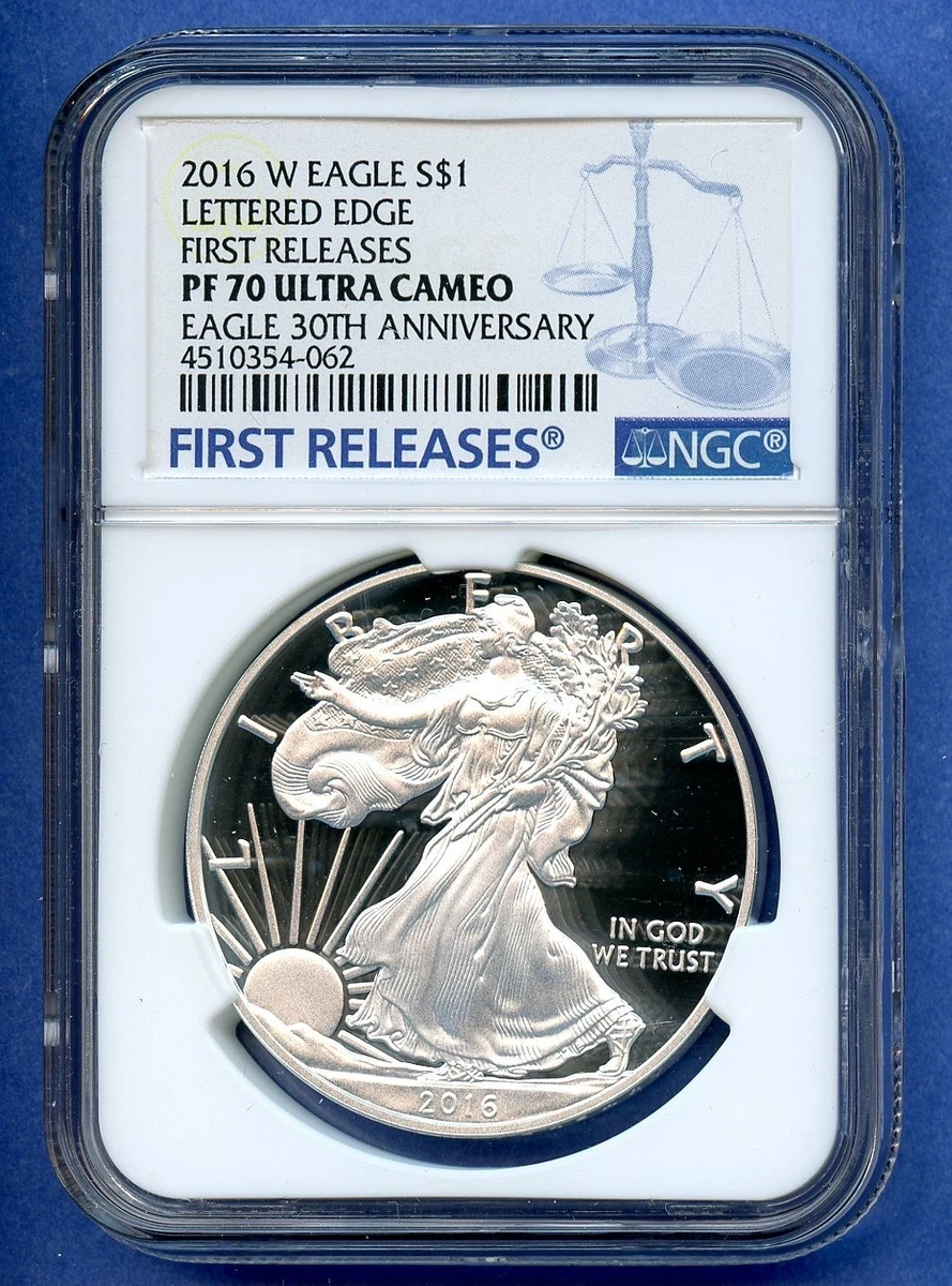 2016 American Eagle PR 70 Graded Silver Bullion Coins for sale | eBay