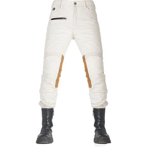 Fuel Sergeant 2 Ladies Motorbike Motorcycle Textile Trousers Colonial White
