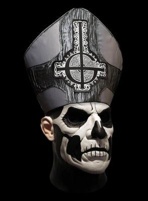 Ghost - Papa Emeritus II. Mitra und Maske - Original lizenzierter Hut und Maske