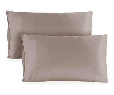 2 Pack Cooling Bamboo Breathable Pillow Cases 20x30 Silky Soft for Hair & Skin