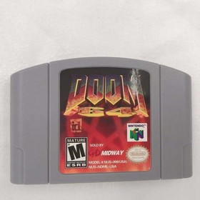 Doom 64 - Nintendo 64 (N64) Tested and working Limited release Brand new