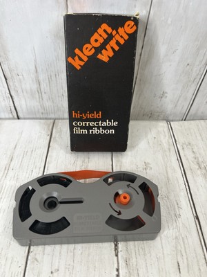 Klean Write Hi Yield Ribbon IBM Selectric - Black #625 - Frankel NOS w Box