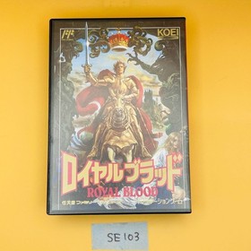 ◇SE103 NES Royal Blood Nintendo Famicom Japanese Tested Working Very Good