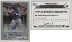 2022 Topps Chrome Update Auto MJ Melendez #AC-MJM Rookie Auto RC