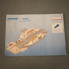 Playmobil OCEAN CAR FERRY 5127  instructions only