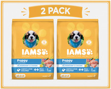 IAMS Proactive Health Puppy Food, Large Breed 30.6 Pound (Pack of 2), Chicken 1.34 per pound