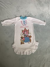 Vintage Disney Beauty and the Beast Youth 3T Night Gown 90s Belle Lumiere Potts