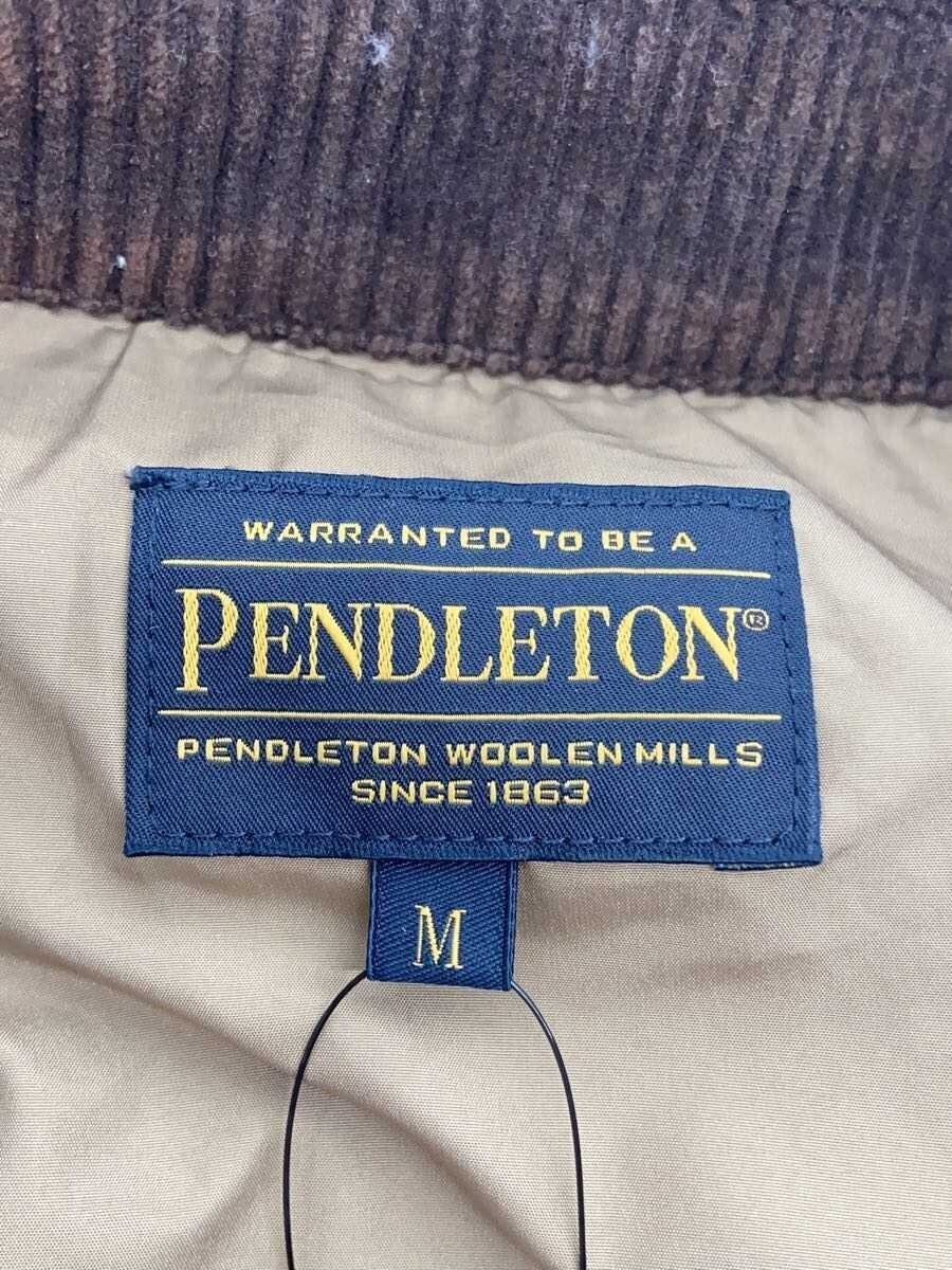 Pendleton Wool Blouson M Allover Pattern Green - image 3