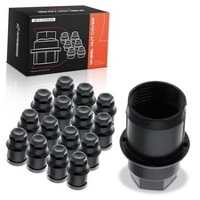 16pcs 27mm Wheel Lug Nut Covers Compatible With Chevrolet Gmc