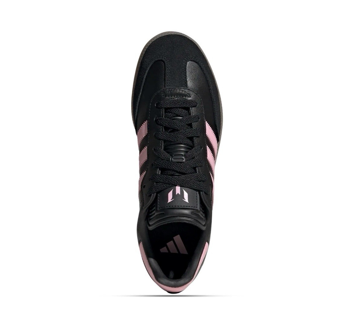 Adidas Samba Messi Men's Shoes Black/Pink/Gum Soccer Sneakers JP7845 NEW thumbnail 6