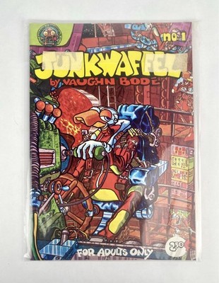 Junkwaffel #1 Vaughn Bode Last Gasp Underground Comix Adult Sci-Fi