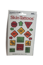 Vintage Mark 1 Skin Tattoos SIGNS  SYMBOLS Scratch and Sniff Stickers Sheet NOS