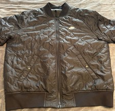 Nike Boys Black Reversible Puffer Jacket Size Medium