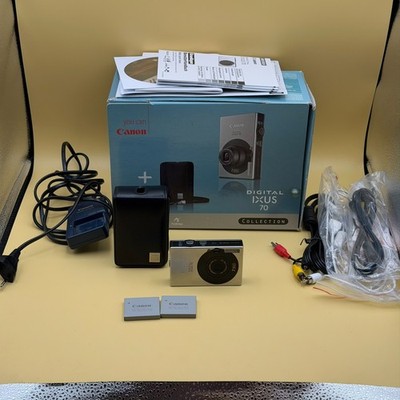 Canon Ixus 70 (SD 1000) Digital Camera CCD Sensor 7.1 MP - Tested