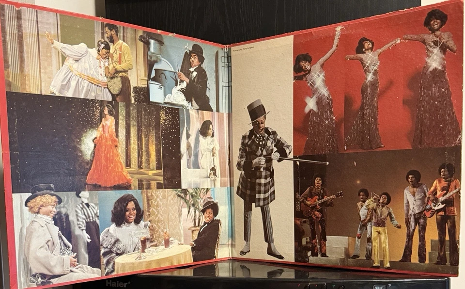 Диана! Оригинальный ТВ-саундтрек - Дайана Росс Джексон 5 1971 Motown 1st Press VG+ - Изображение 3 из 4