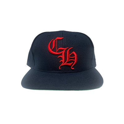 Chrome Hearts CH Baseball Cap Navy/Red | eBay