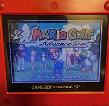 GameBoy Advance Mario Golf Advance Tour 2004 - Tested & Working - Cartridge Only