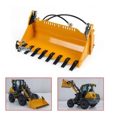 LESU Metal Openable Bucket for 1/14 RC Hydraulic Loader AOUE MCL8 AT1050 Spare