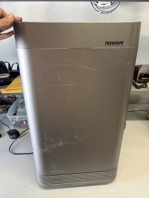 NuWave OxyPure Air Purifier Gray HEPA Room Console Portable 120V 47001 Filter