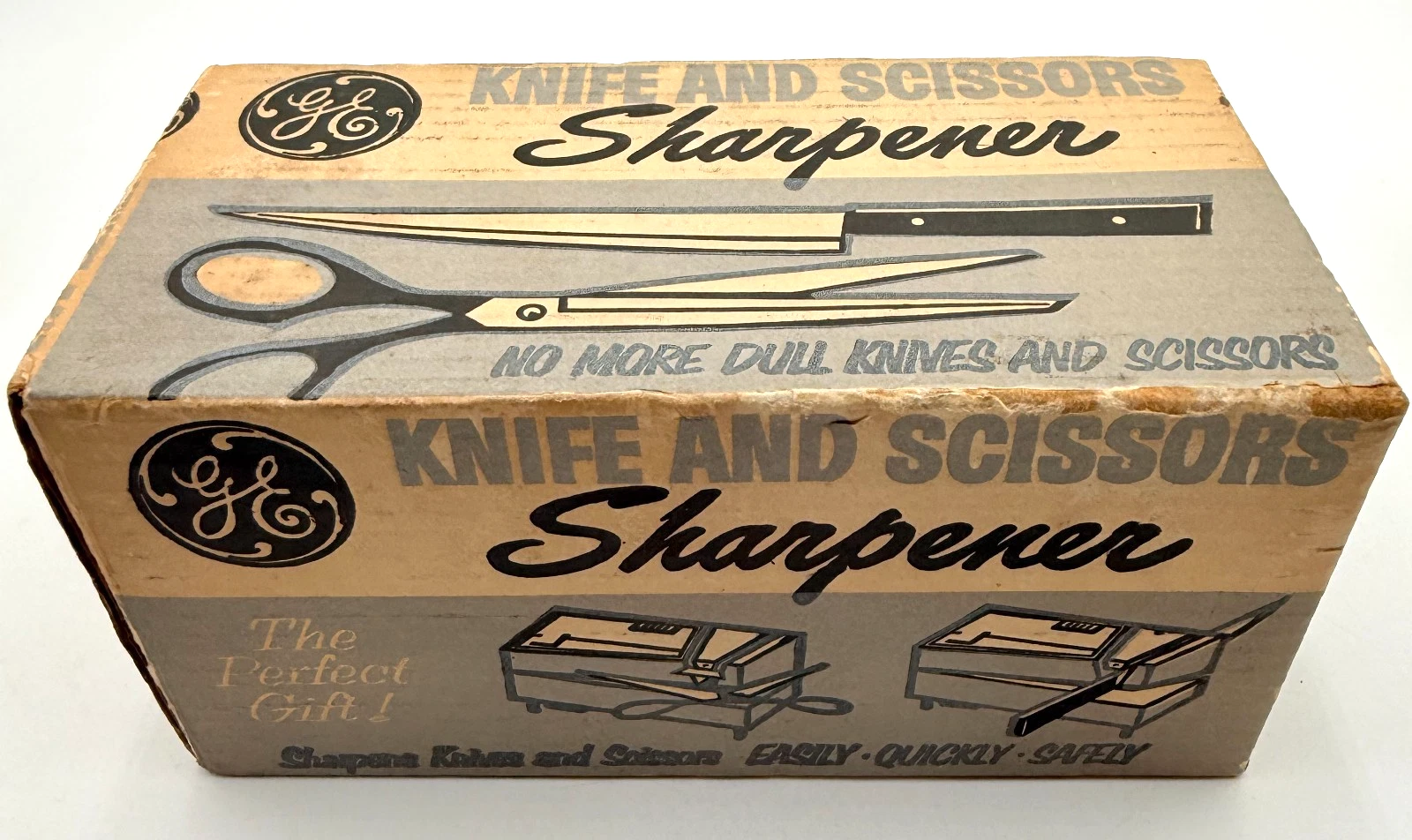 VTG General Electric GE Knife & Scissors Sharpener Model NS2 - still new in box