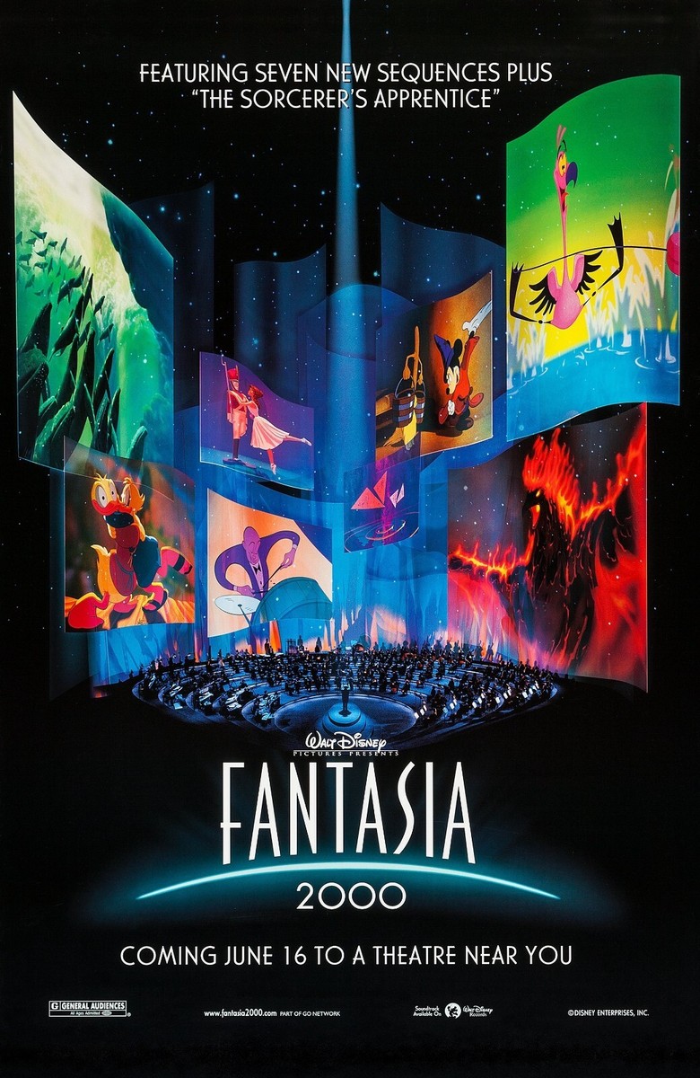 Disney's Fantasia 2000 Movie Poster | 1999 | 11x17 | NEW | USA | eBay