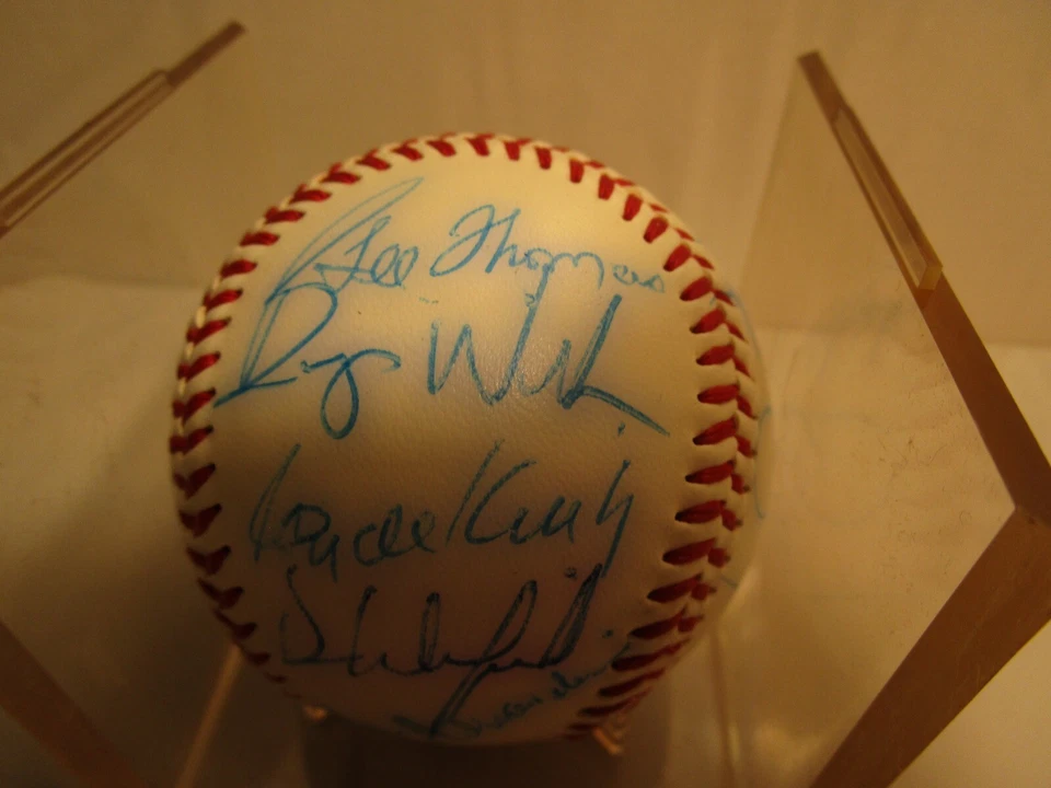 2001 Baseball Assistance Team - B.A.T Autographed Baseball Carter Winfield - Image 4 of 4