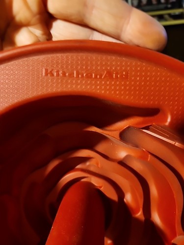 Kitchen Aid Silicone Rose Bundt Torta o Gelatina Padella Stampo Bakeware-Rosso Gelatina Stampo - Foto 2 di 6