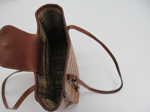 Brighton Cecilia hellbraun Leder Kroko-Prägung Beuteltasche Schultertasche Handtasche Herz - Bild 5 von 10