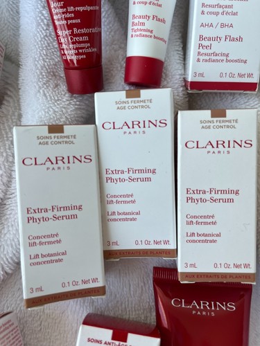 CLARINS Lot of 17 Sample / Travel Size Beauty Hydration - Picture 3 of 8
