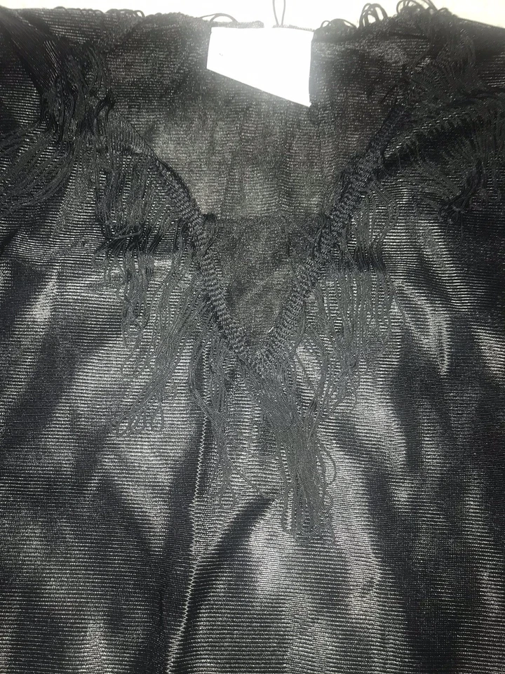 Disfraz de Aleta Mágica de Papel Rosa Negro Diadema Pluma Halloween OS 8-10 Foto 4 de 4