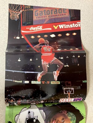 Michael Jordan VINTAGE Slam Magazine August '97 Chicago Bulls w