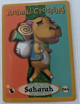 Animal Crossing e-reader Card Saharah 064 | eBay