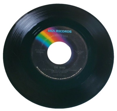 The Who - Squeeze Box / Success Story - Vinyl 45 Rock Record Keith Moon 