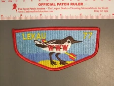 Boy Scout OA 77 Lekau flap 6168NN