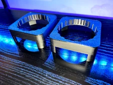 Turret Holder Stand Bench Organizer for Lee Load-Master 5-Hole - Black Set of 2