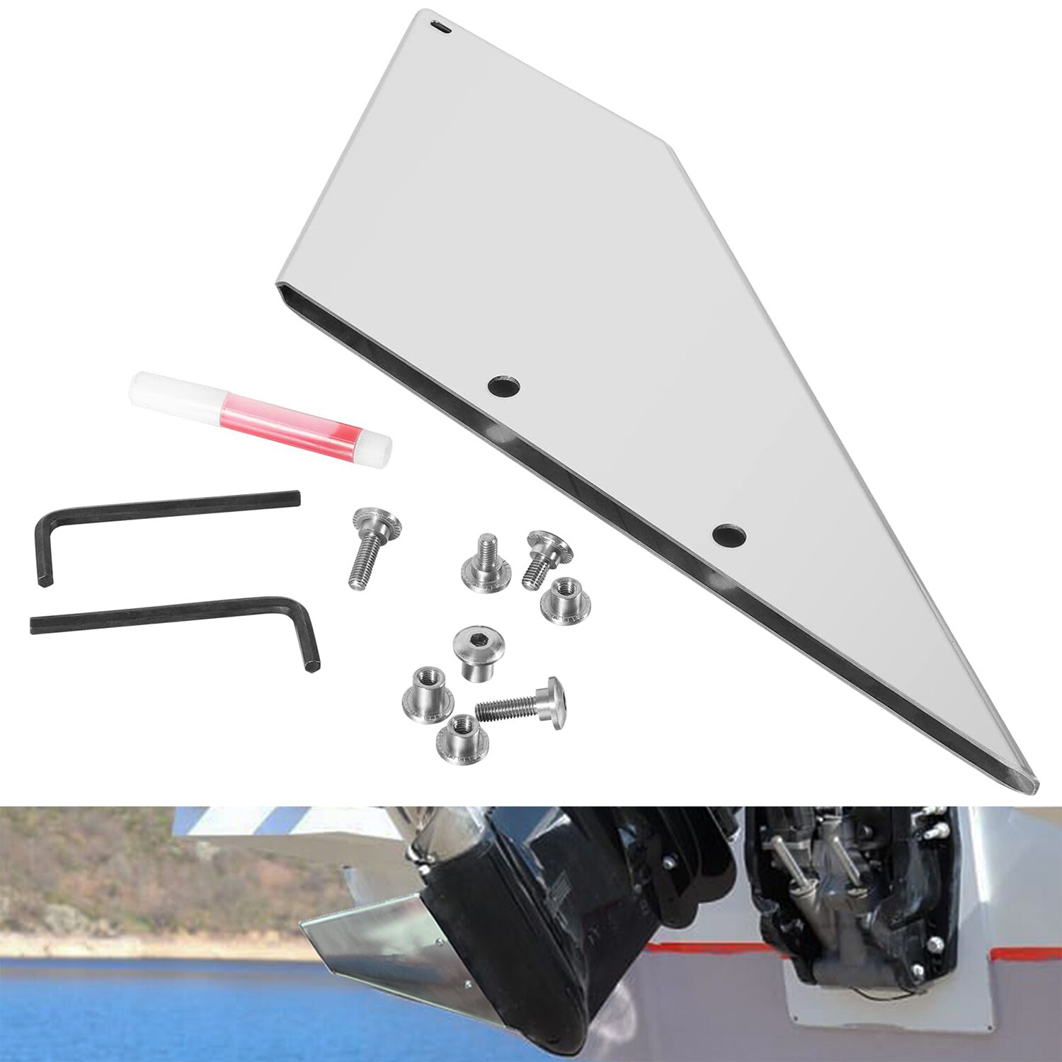 35SS635 Skeg Guard SafeSkeg Protector for Evinrude/Johnson for OMC I