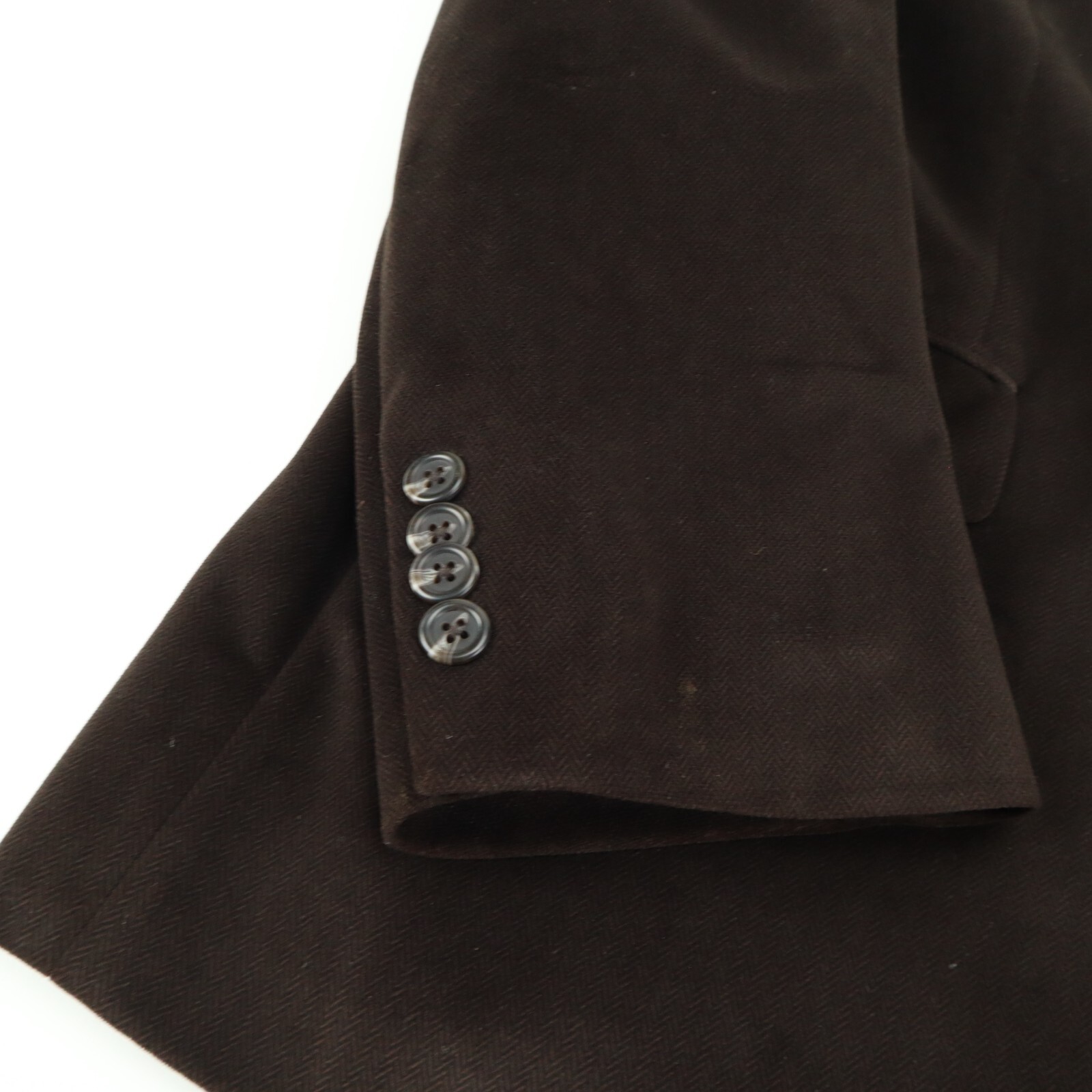 Chaps Dark Brown Soft Textured Polyester Blazer S… - image 13