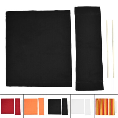 Für Regie Stühle Bezug Outdoor Garten Canvas Sitzbezüge Schoner Abnehmbar