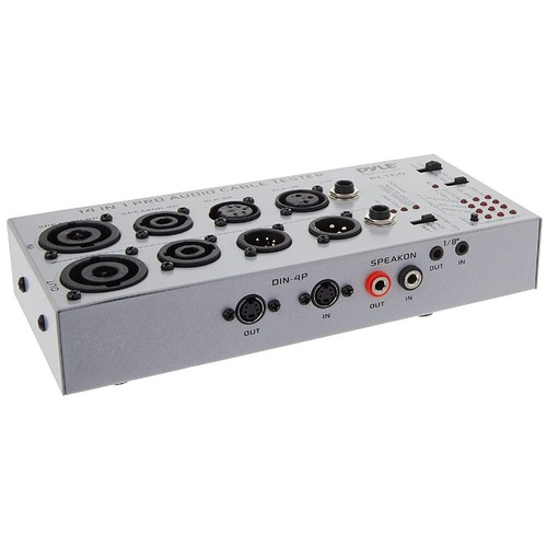 1 Pyle PCT60 Tester für Kabel 14 IN 1 Rca / Phono, Tt IN E Out, rj45 Out - Bild 2 von 9