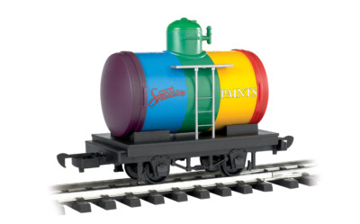 BACHMANN G scale 98089 Lil Big Hauler TANK CAR RAINBOW Spectrum Paints, IN STOCK