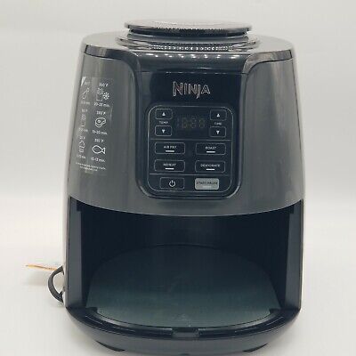 NINJA 4 qt. Electric Black Air Fryer with Recipe Book (AF101) AF101 - The  Home Depot