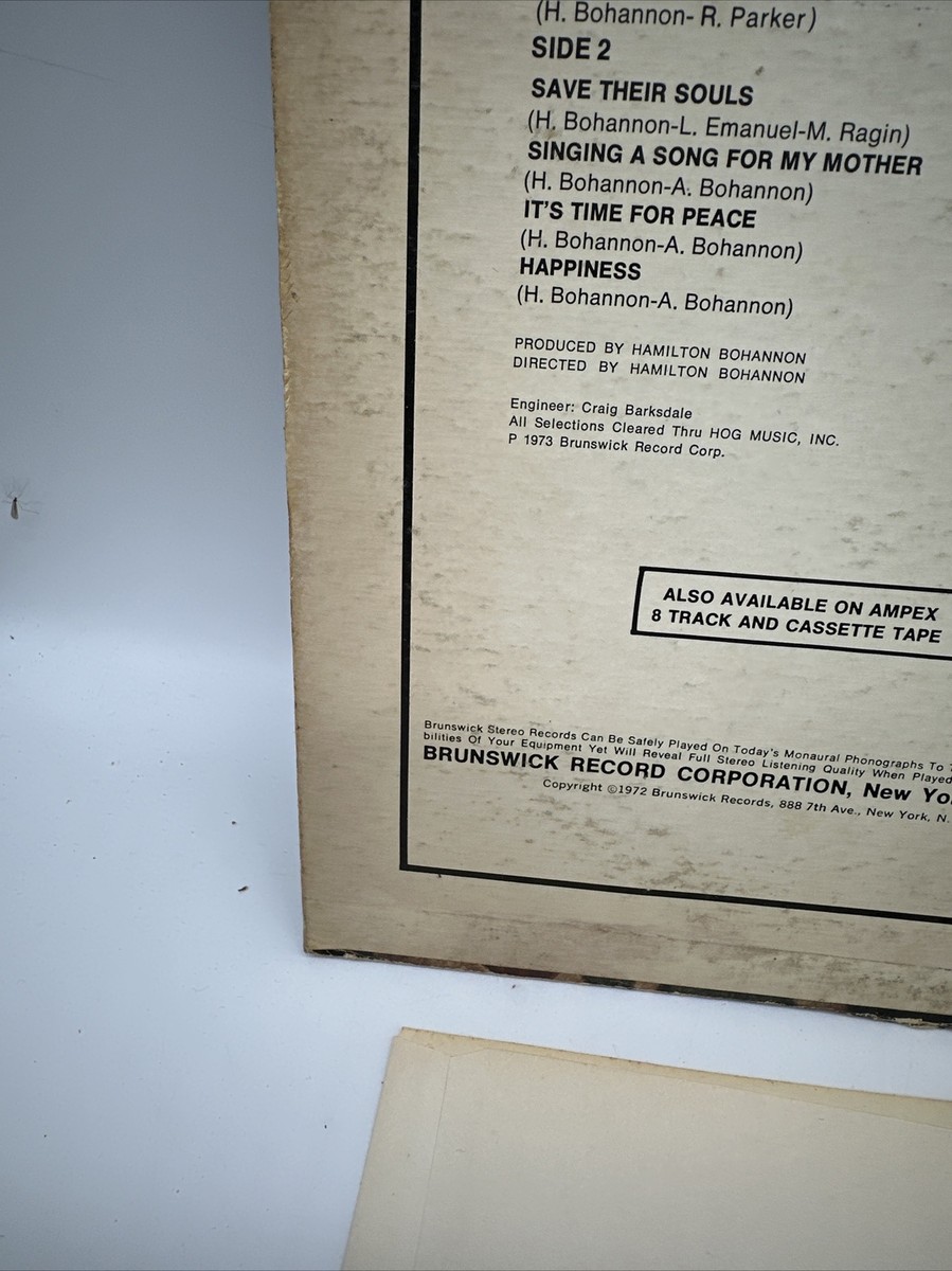 Bohannon “Stop & Go” LP Vinyl Record- Original 1973 Album Dakar DK