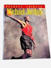 1993 Michael Jordan Beckett Basketball Card Tribute Magazine Issue 3 Mint New